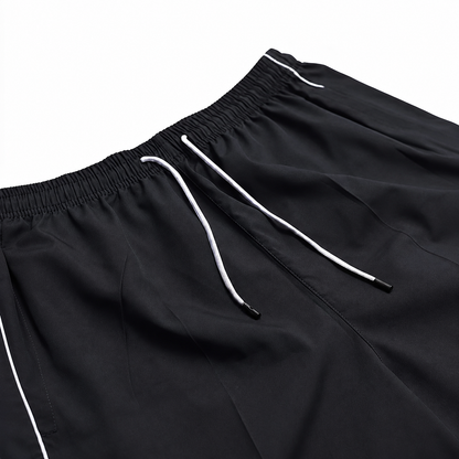 Reflective Stripe Jogger Pants With Elastic Cuffs For Men