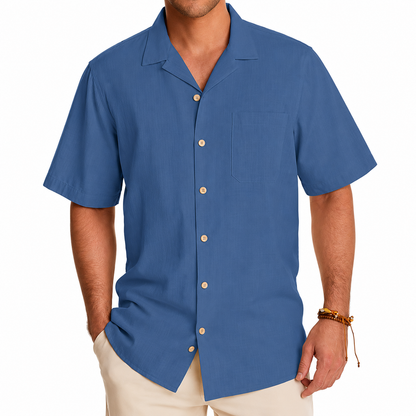 Short Sleeve Button Down Casual Hawaiian Shirts For Men