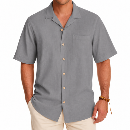 Short Sleeve Button Down Casual Hawaiian Shirts For Men
