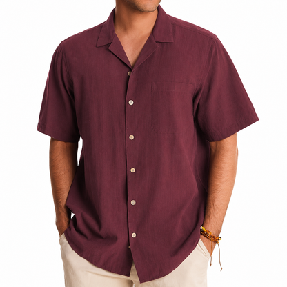 Short Sleeve Button Down Casual Hawaiian Shirts For Men