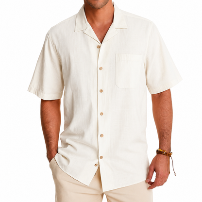 Short Sleeve Button Down Casual Hawaiian Shirts For Men