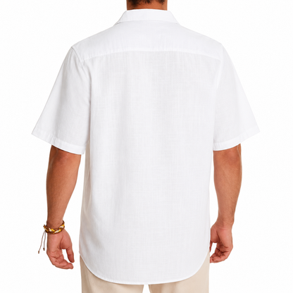Short Sleeve Button Down Casual Hawaiian Shirts For Men