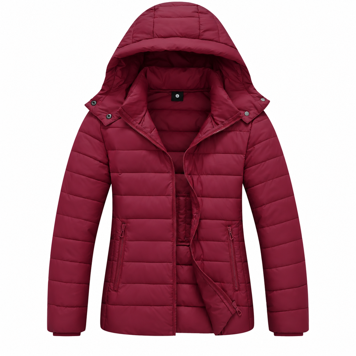 Lightweight Waterproof Puffer Jacket For Cold Winter For Women