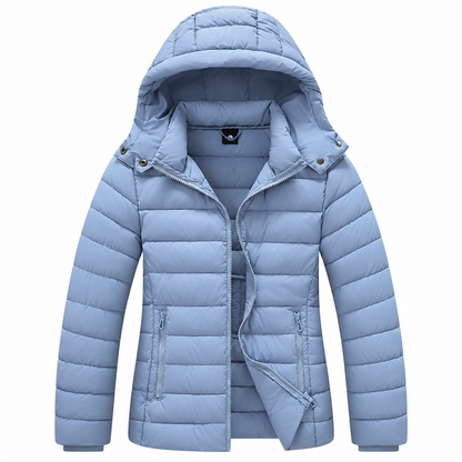 Lightweight Waterproof Puffer Jacket For Cold Winter For Women