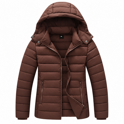 Lightweight Waterproof Puffer Jacket For Cold Winter For Women