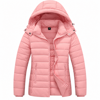 Lightweight Waterproof Puffer Jacket For Cold Winter For Women