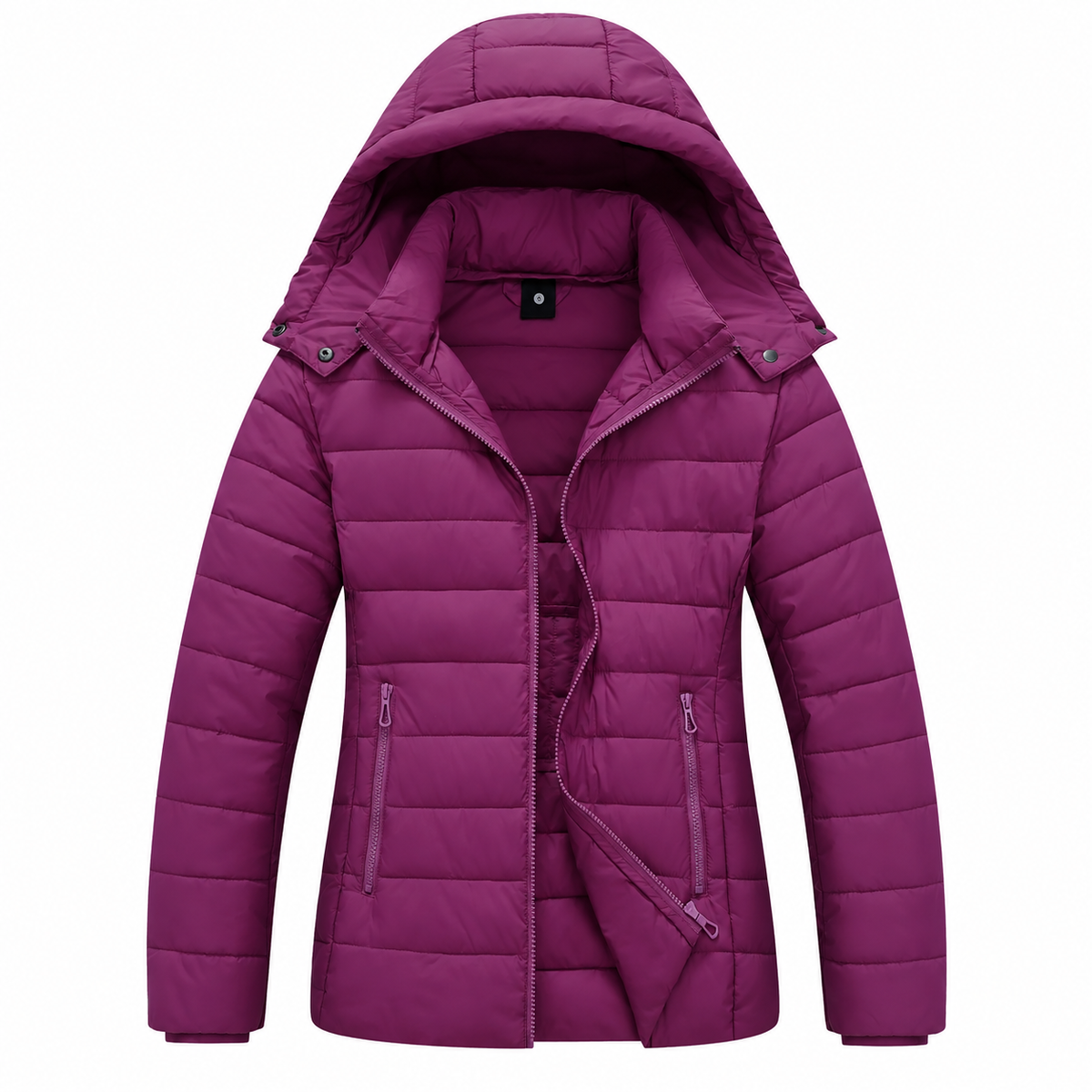 Lightweight Waterproof Puffer Jacket For Cold Winter For Women