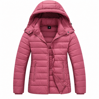 Lightweight Waterproof Puffer Jacket For Cold Winter For Women