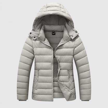 Lightweight Waterproof Puffer Jacket For Cold Winter For Women
