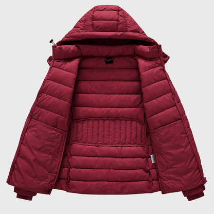 Lightweight Waterproof Puffer Jacket For Cold Winter For Women