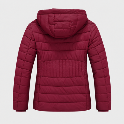 Lightweight Waterproof Puffer Jacket For Cold Winter For Women