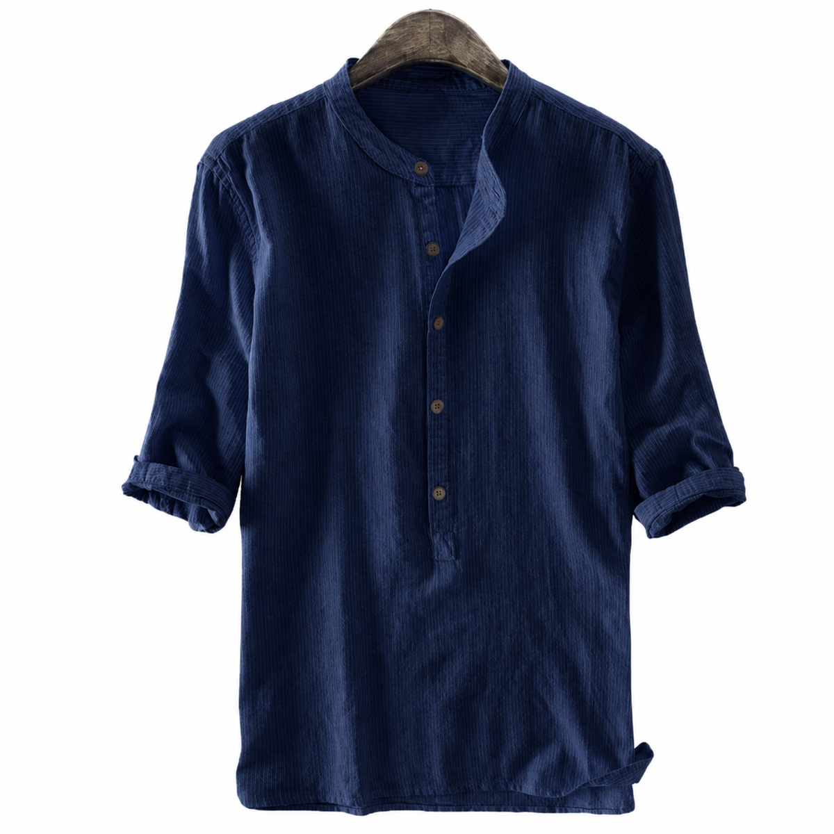 Classic Casual Buttons Henley Shirt