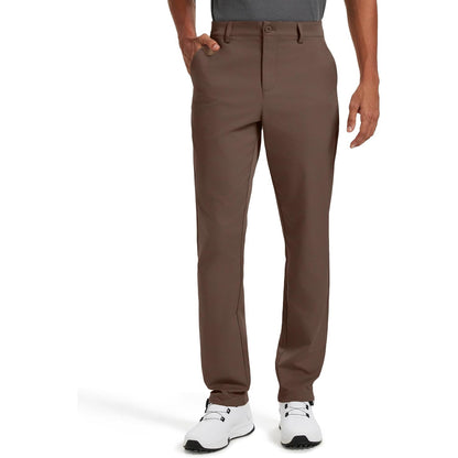 Classic Fit Golf Pants With Stretch Comfort For Men