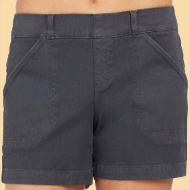 Comfort Twill Shorts With Pockets