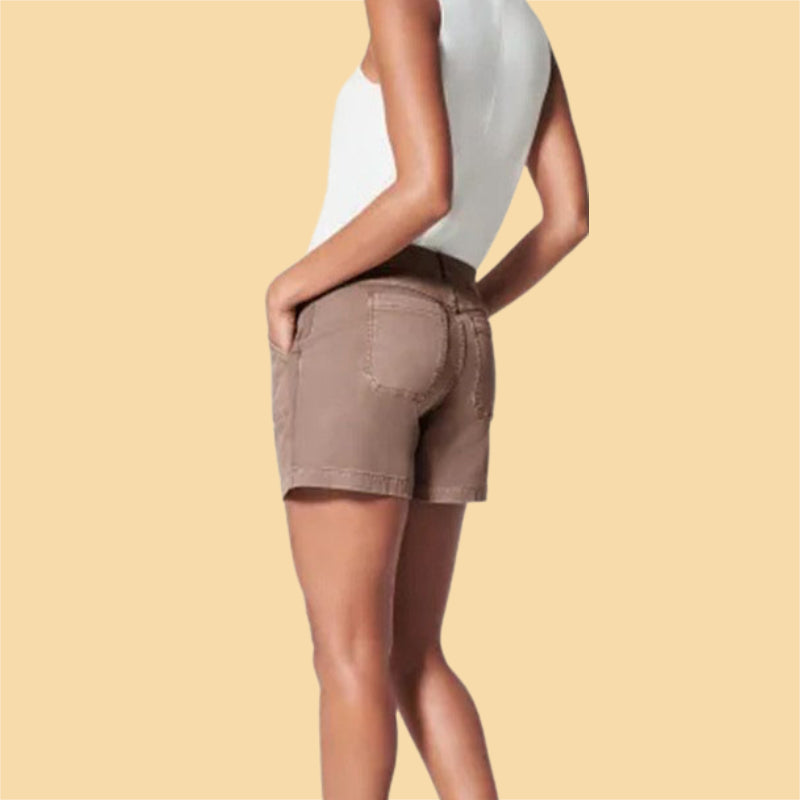 Comfort Twill Shorts With Pockets