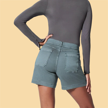 Bequeme Twill-Shorts mit Taschen 