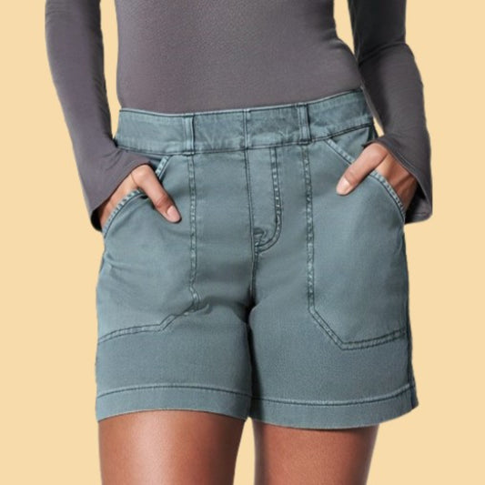 Comfort Twill Shorts With Pockets