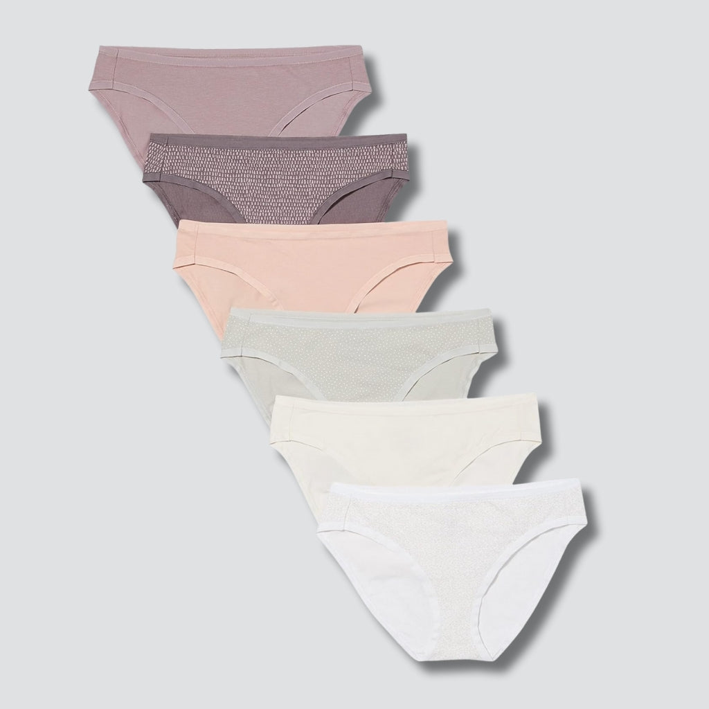 Pack Of 6 Bikini Brief Panties