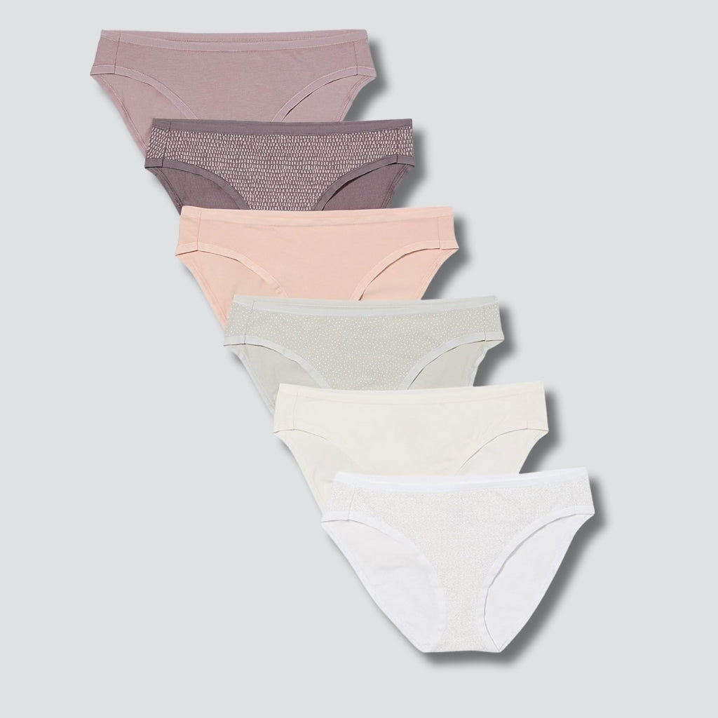 Pack Of 6 Bikini Brief Panties