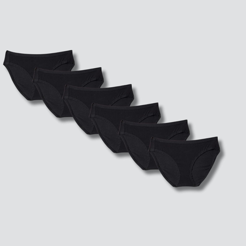 Pack Of 6 Bikini Brief Panties