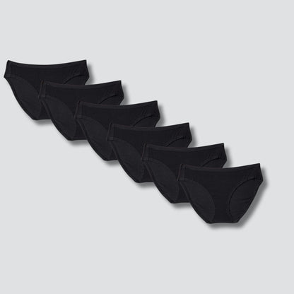 Pack Of 6 Bikini Brief Panties