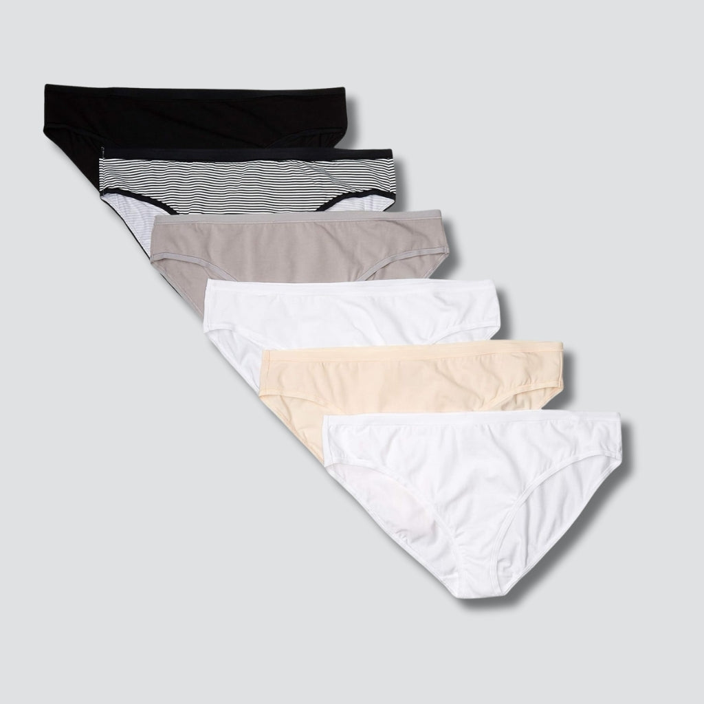 Pack Of 6 Bikini Brief Panties
