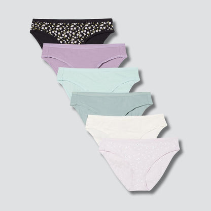 Pack Of 6 Bikini Brief Panties