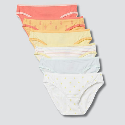 Pack Of 6 Bikini Brief Panties