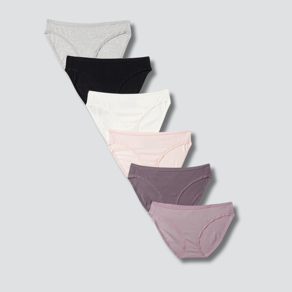 Pack Of 6 Bikini Brief Panties