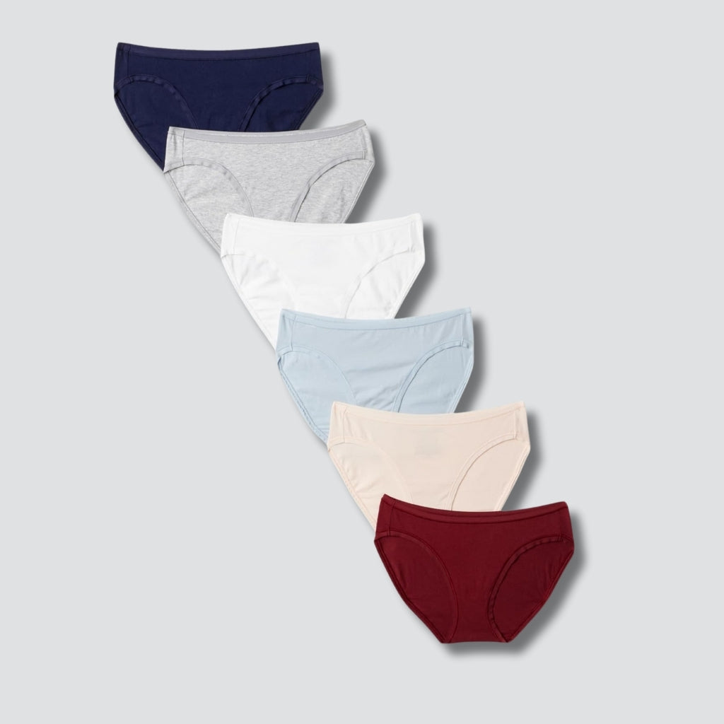 Pack Of 6 Bikini Brief Panties