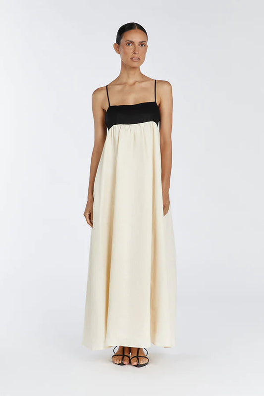 Eleanor Buttermilk Midi Dress