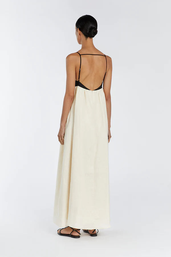 Eleanor Buttermilk Midi Dress