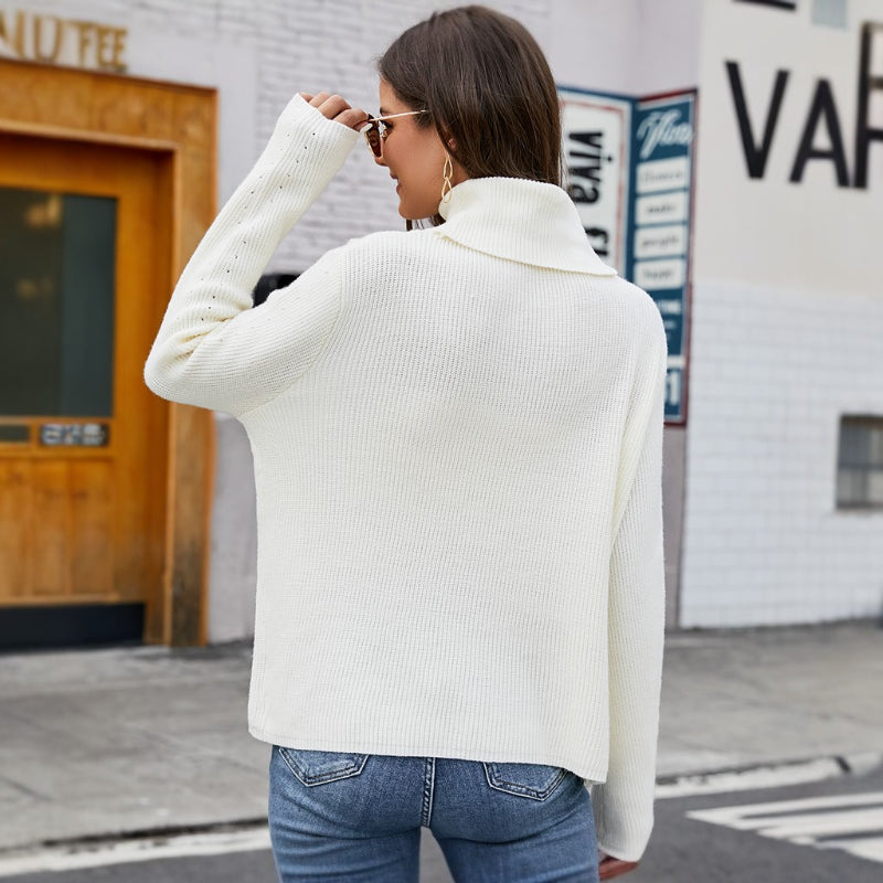 Effortless Comfort Loose Pullover Sweater