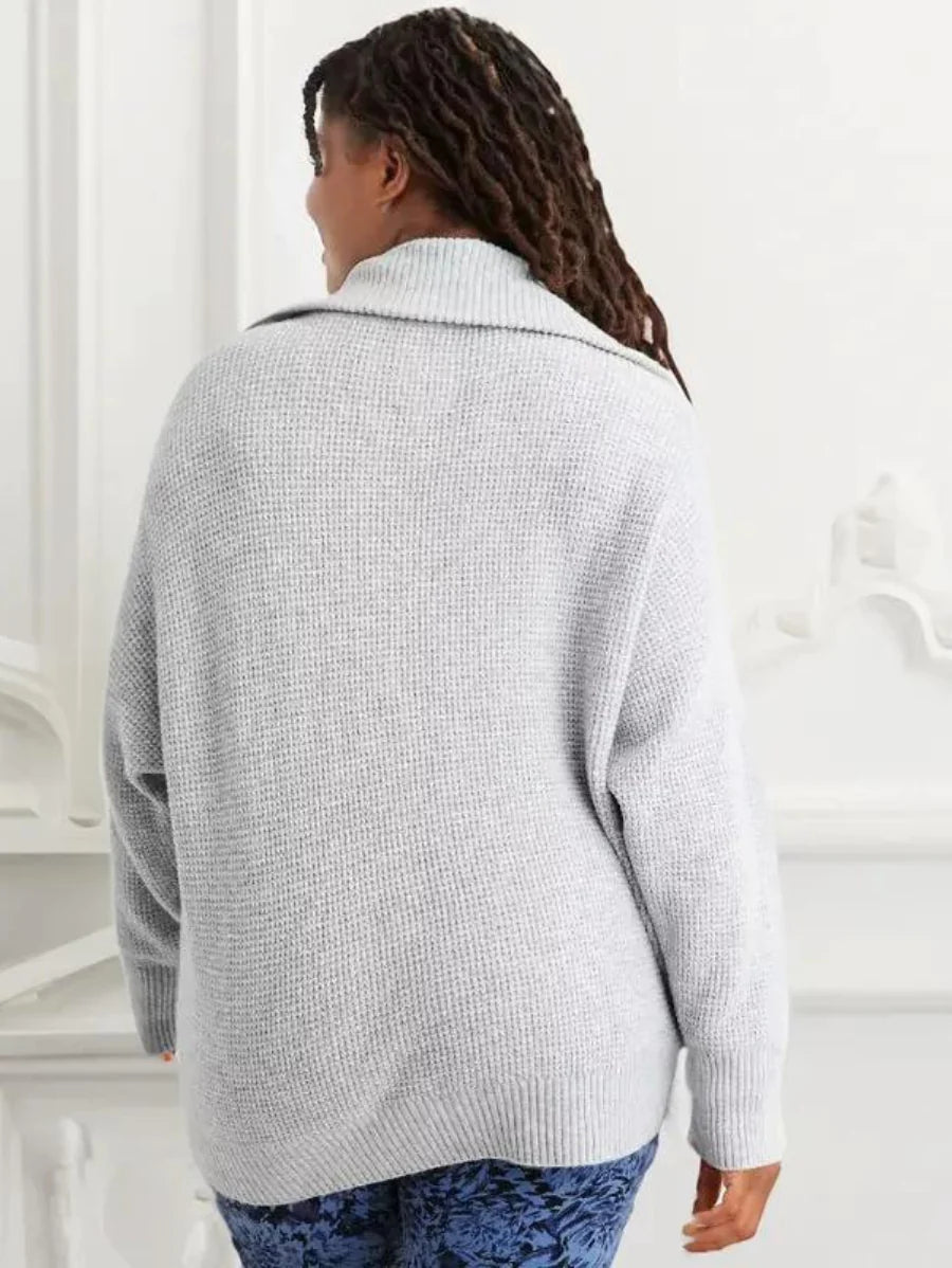 Ensemble de pull gaufré confortable sans effort