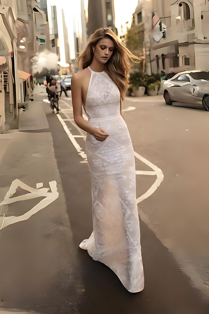 Elegant Backless Summer Party Dress For Women