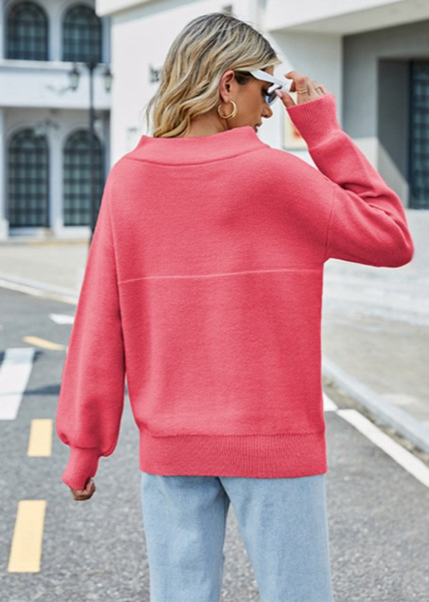 Elegant Stylish Plain Sweater