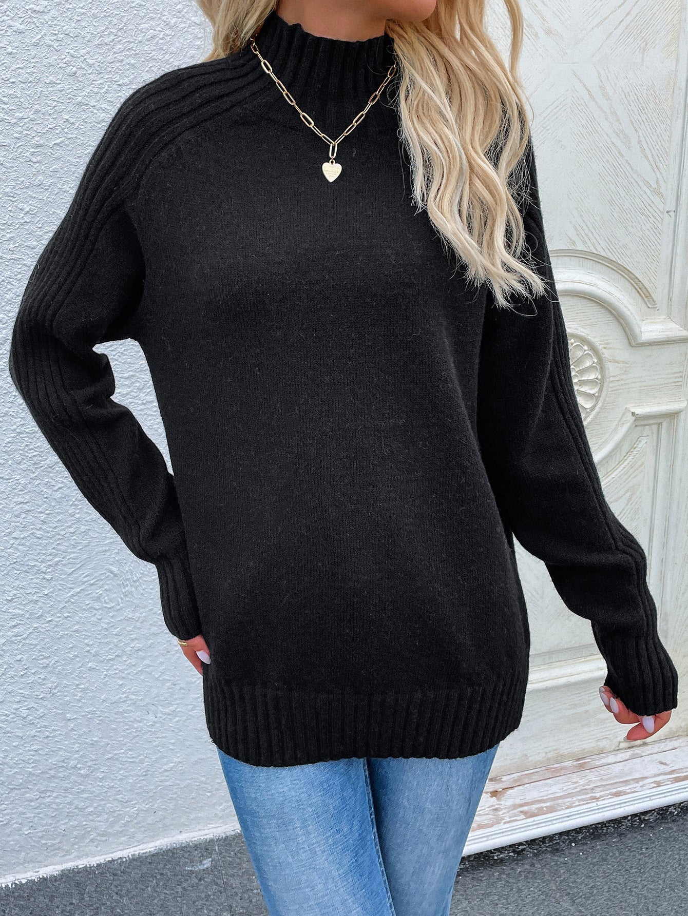 Fashionable Ease Loose Pullover Sweater