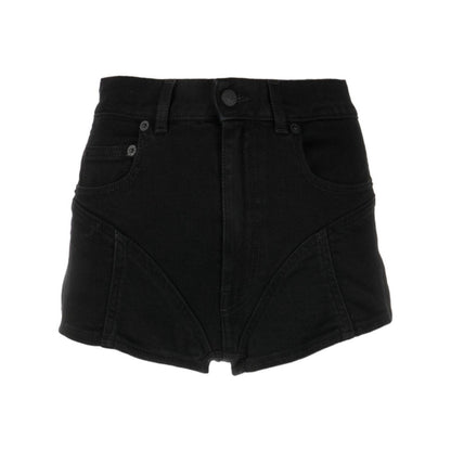 Fashionable Patchwork Denim Shorts