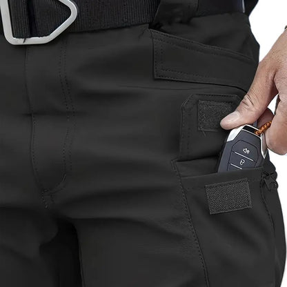 Fleece Lined Cargo Pants For Men With Tactical Design For Winter And Outdoor Hiking