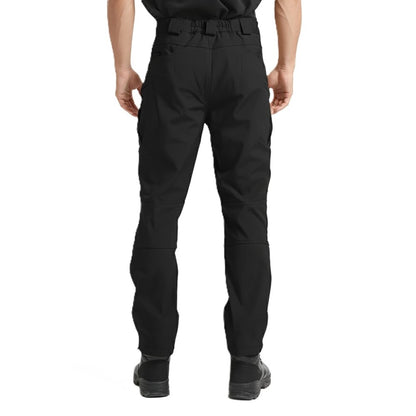 Fleece Lined Cargo Pants For Men With Tactical Design For Winter And Outdoor Hiking