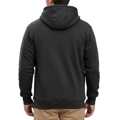 Rain Defender Sherpa Lined Full Zip Hoodies With Midweight Warmth For Men