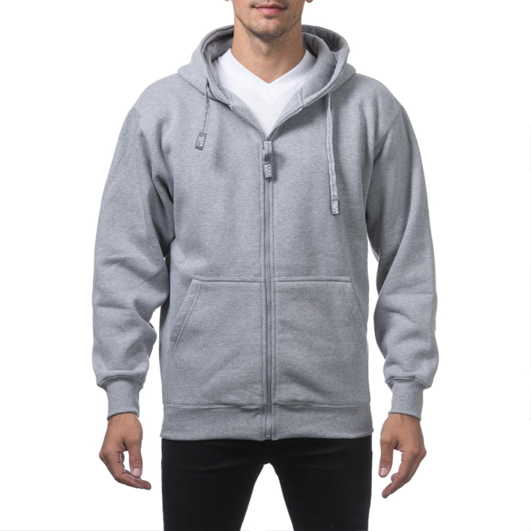 Heavyweight Full Zip Fleece Hoodie
