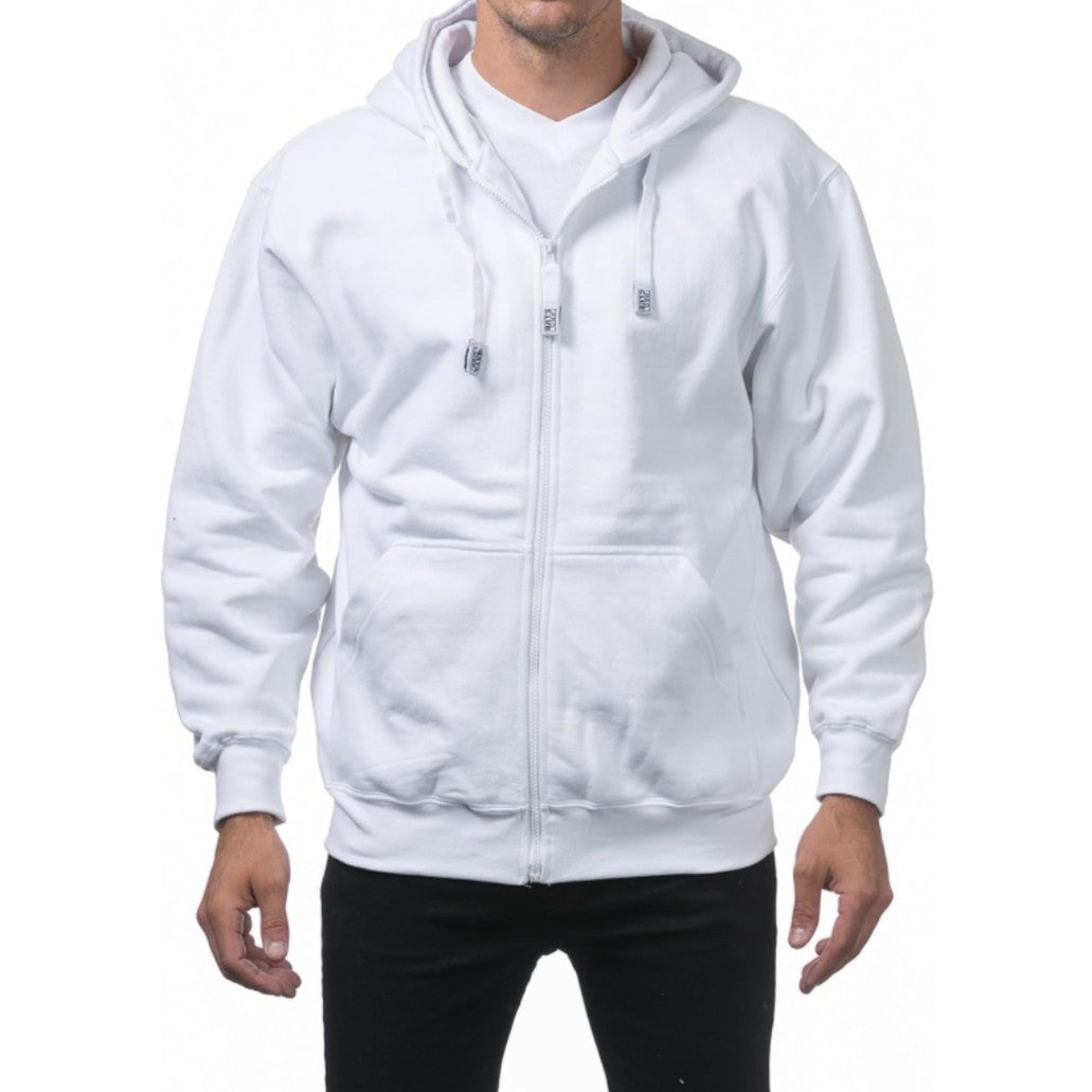 Heavyweight Full Zip Fleece Hoodie