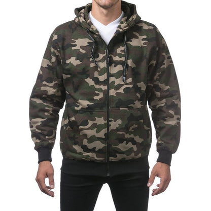 Heavyweight Full Zip Fleece Hoodie