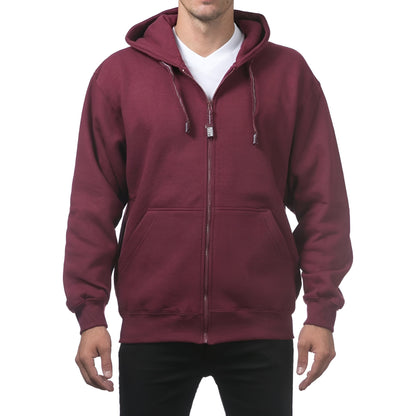 Heavyweight Full Zip Fleece Hoodie