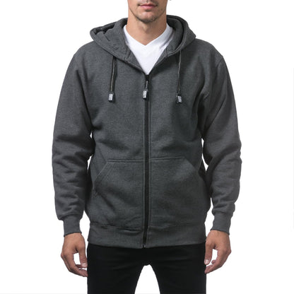 Heavyweight Full Zip Fleece Hoodie