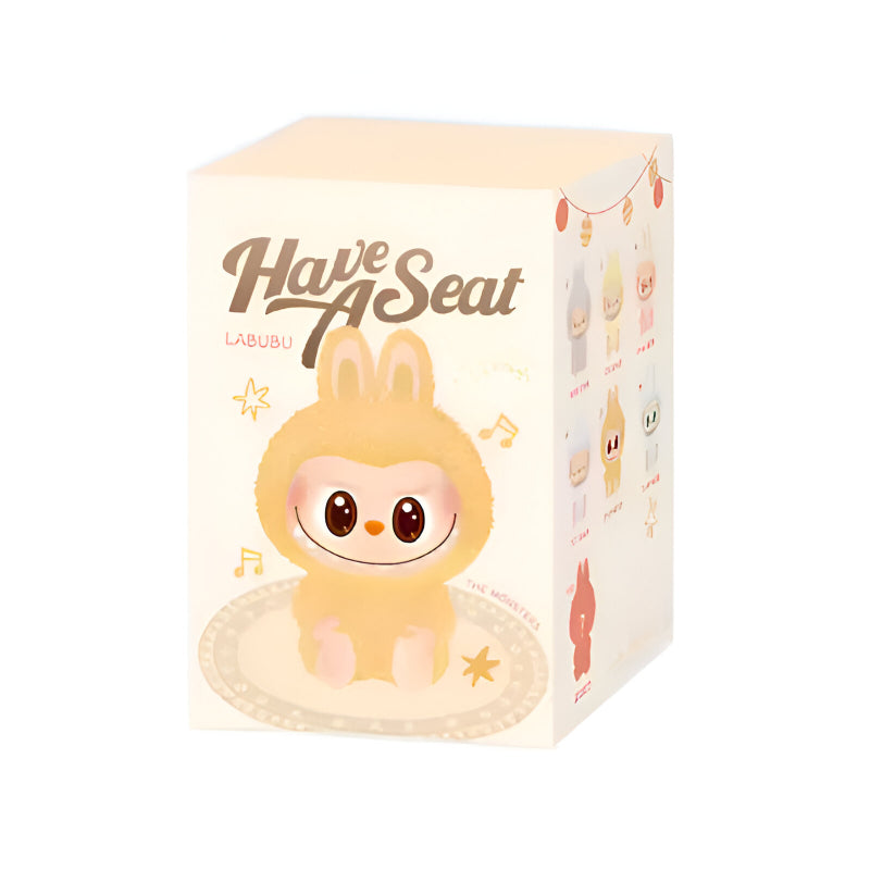 Labubu Energetic Thrilling Macaron Seated Collection Series