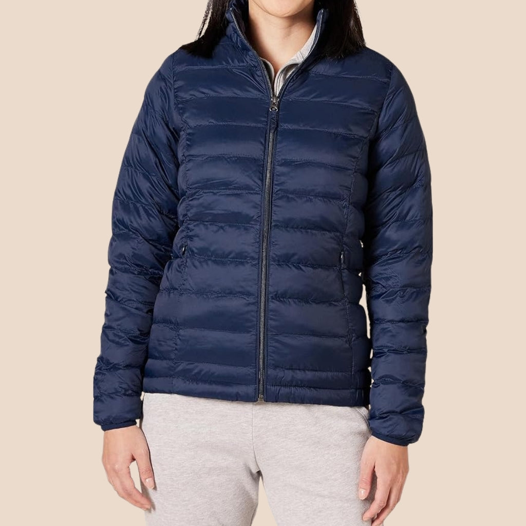 Lightweight Packable Puffer Jacket For Women