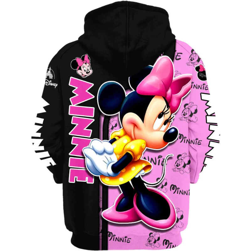 Minnie Mouse Zip Up Hoodie