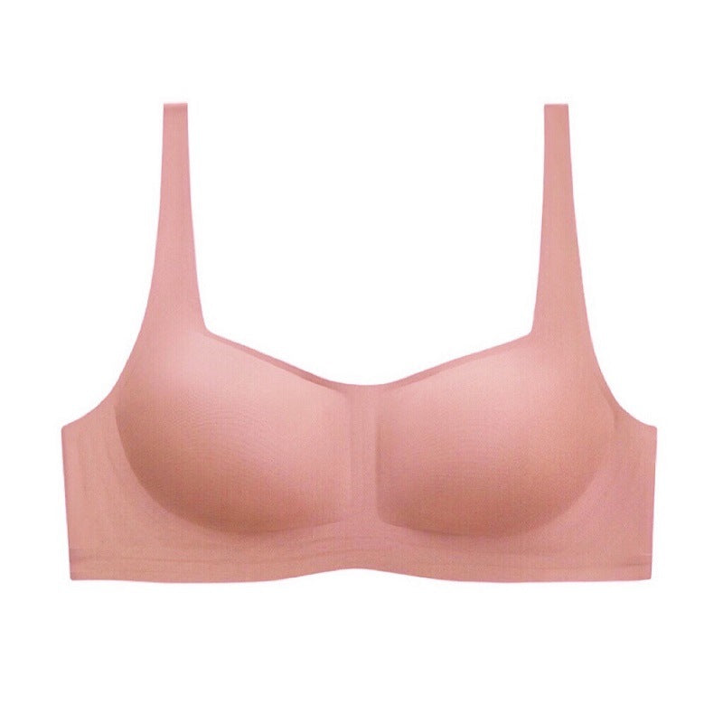 Seamless Thin Soft Support Square Collar Bra